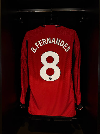 2023-2024 Manchester United B. Fernandes HOME Kit Soccer Jersey Football Shirt adidas Medium Authentic