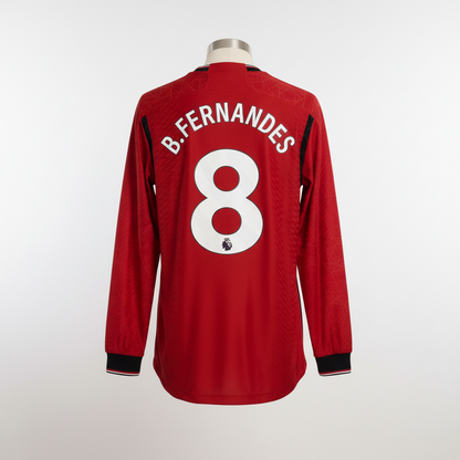 2023-2024 Manchester United B. Fernandes HOME Kit Soccer Jersey Football Shirt adidas Medium Authentic
