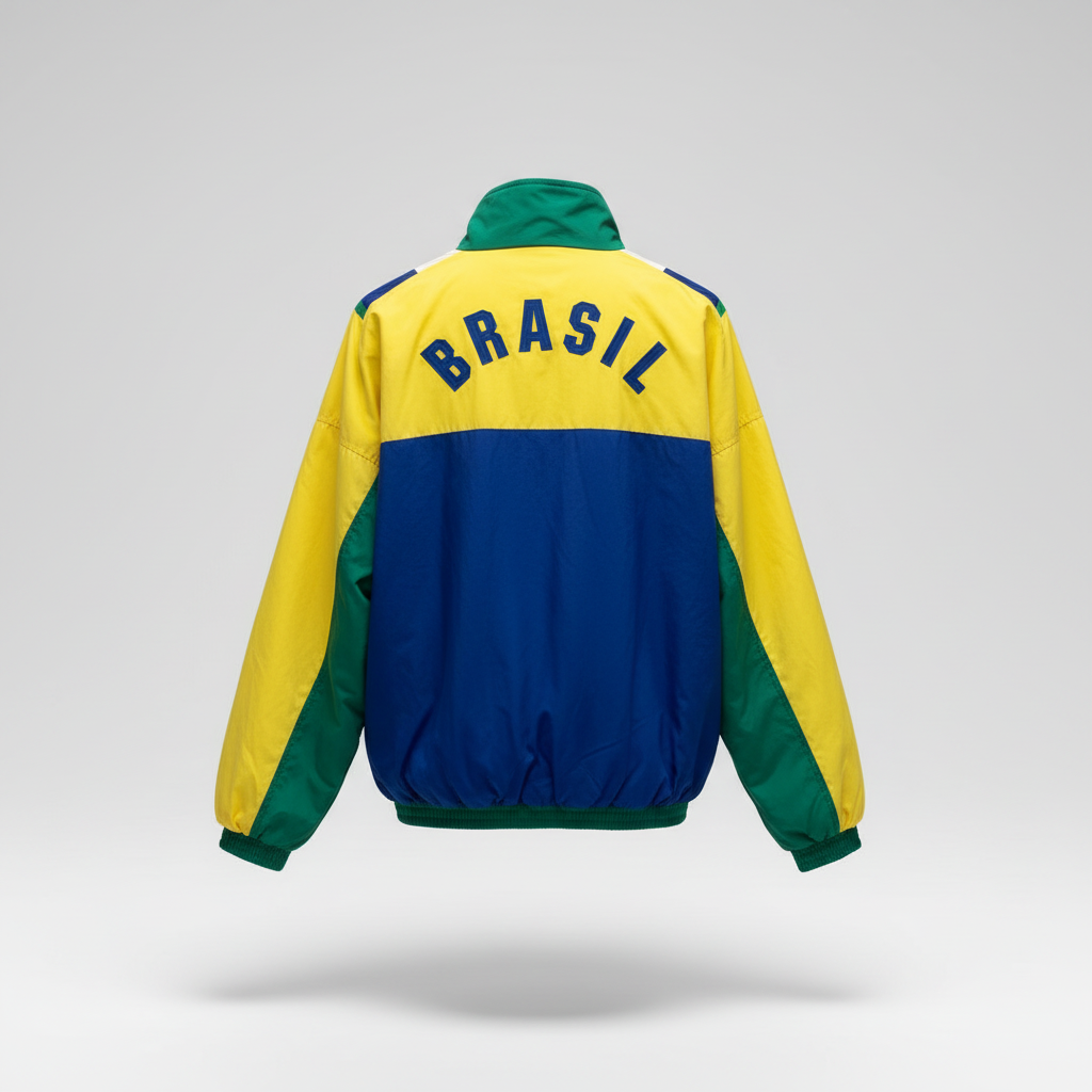 1996-1997 Brazil (CBF) JACKET Soccer Umbro Large Authentic