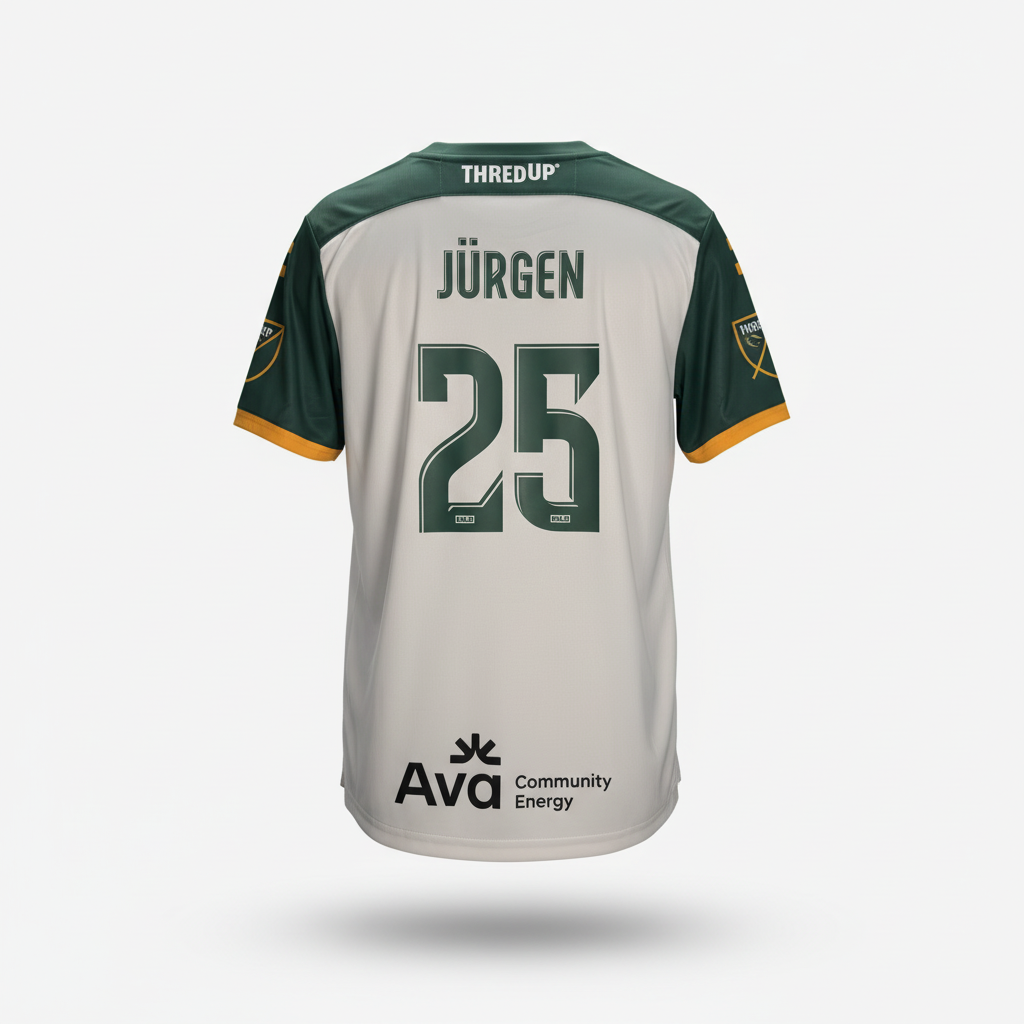 2025-2026 Oakland Roots Jurgen AWAY Kit Soccer Jersey Shirt Charly Large Authentic