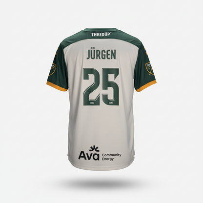 2025-2026 Oakland Roots Jurgen AWAY Kit Soccer Jersey Shirt Charly Large Authentic
