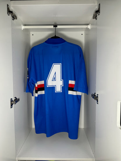 Sampdoria #4 - Asics - 1992/1994 - HOME "Ruud Gullit" Kit
