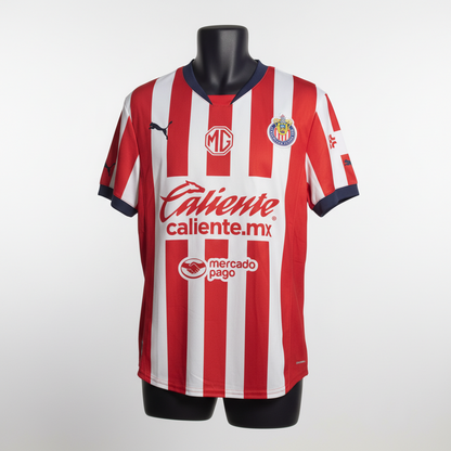 2024-2025 Chivas Guadalajara Mozo HOME Kit Soccer Jersey Football Shirt Puma Medium Authentic