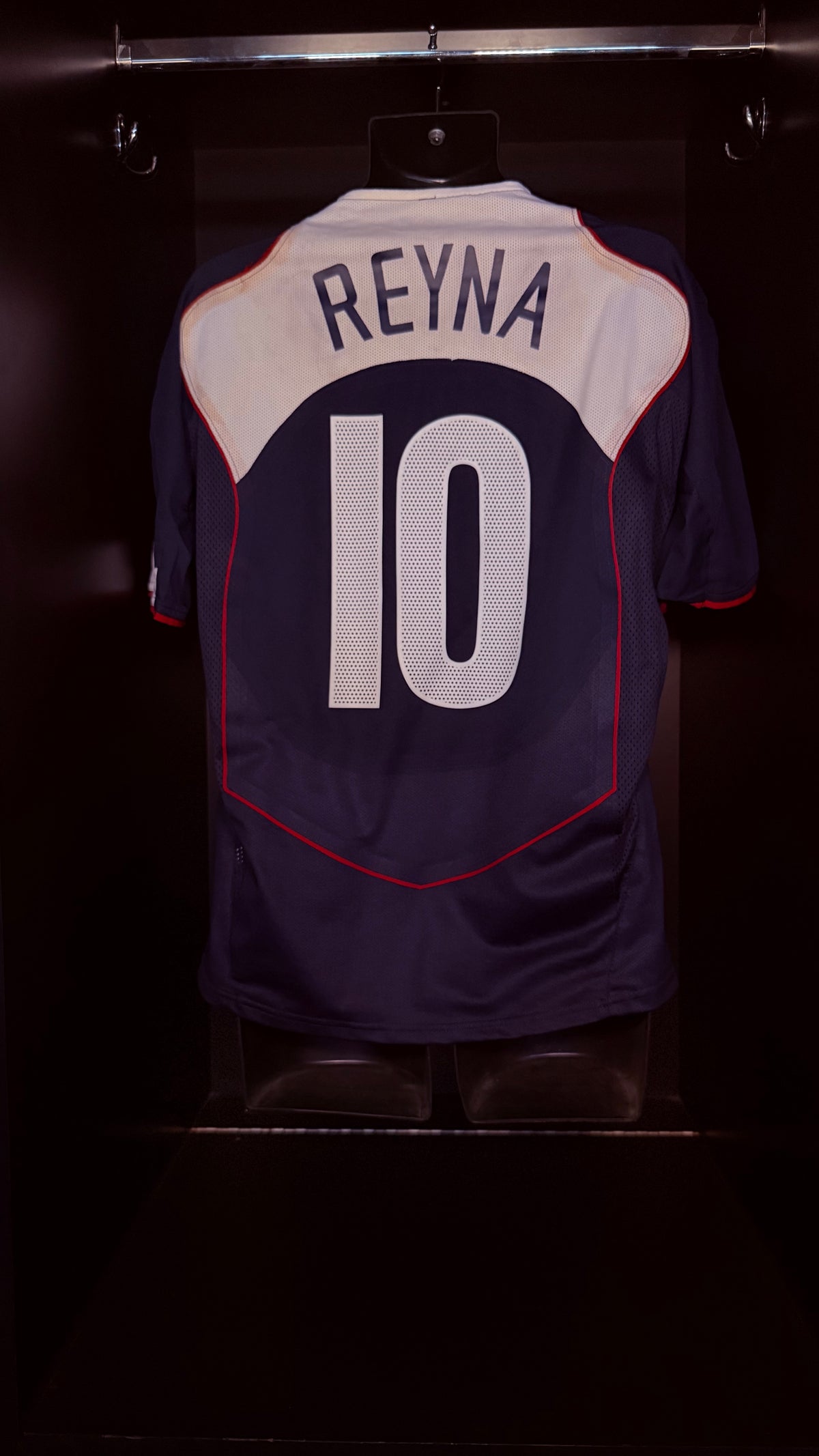 2004-2006 United States (USA) Reyna AWAY Kit Soccer Jersey Football Shirt Nike Large