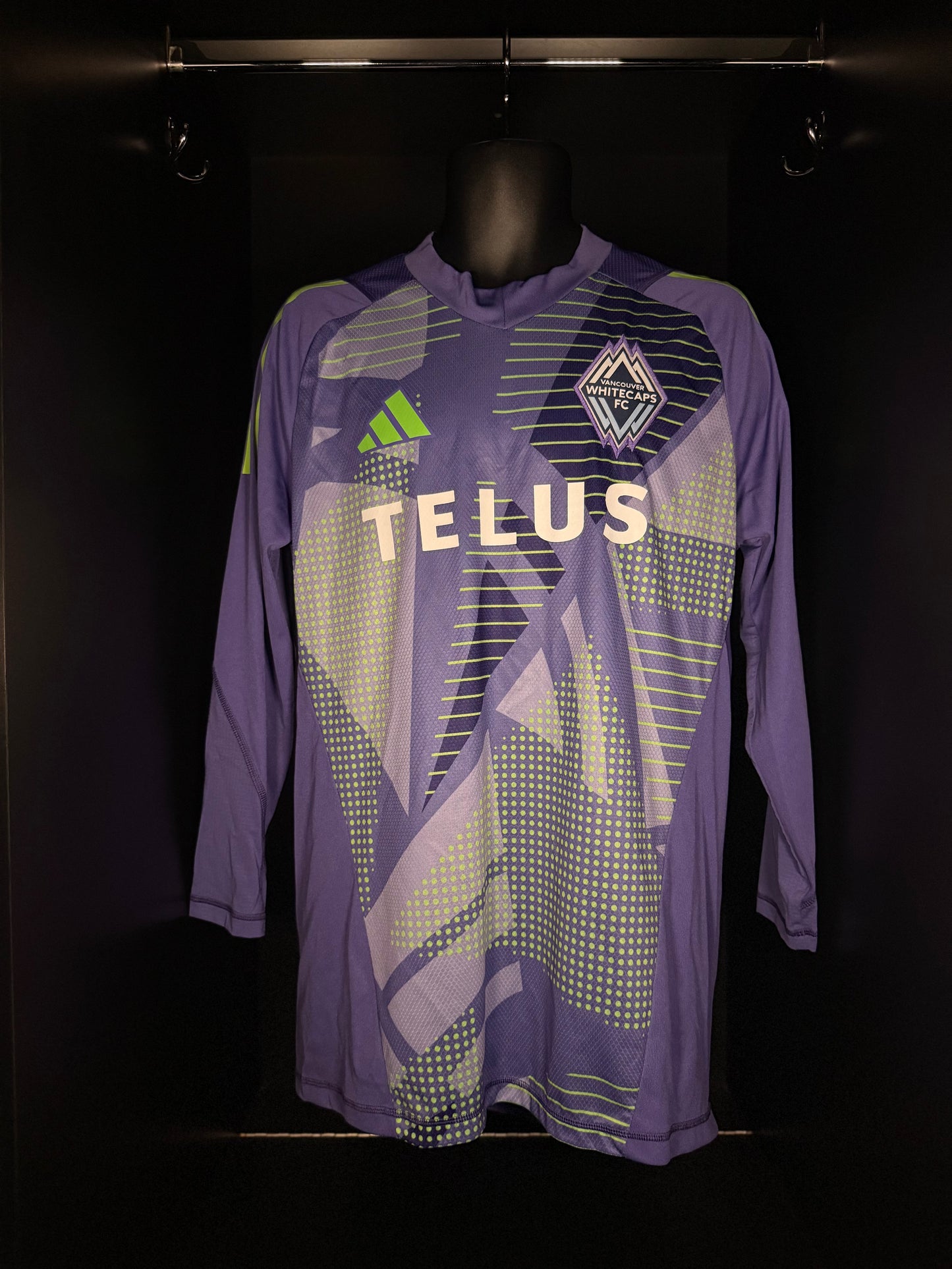 2024-2025 Vancouver Whitecaps Takaoka GK Kit Soccer Jersey Shirt adidas XL Authentic