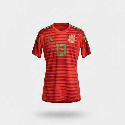 2018-2019 Mexico G. Ochoa GK Kit Soccer Jersey Football Shirt adidas Medium Authentic