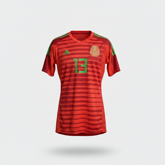 2018-2019 Mexico G. Ochoa GK Kit Soccer Jersey Football Shirt adidas Medium Authentic