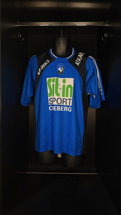 2006-2007 Atalanta BC TRAINING Kit Soccer Jersey Football Shirt Asics Medium Authentic