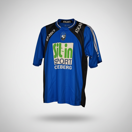 2006-2007 Atalanta BC TRAINING Kit Soccer Jersey Football Shirt Asics Medium Authentic