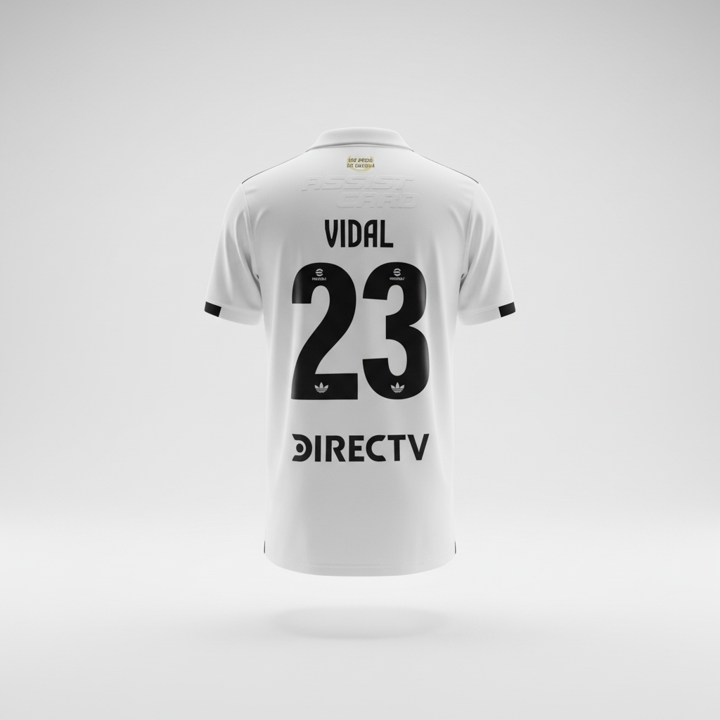 Colo Colo Vidal #23 - adidas - 2025/2026 - HOME "Centennial" Kit