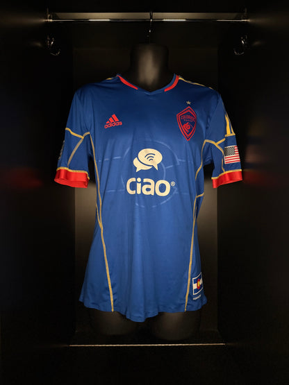 2013-2014 Colorado Rapids Buddle AWAY Kit Soccer Jersey Shirt adidas Medium Authentic