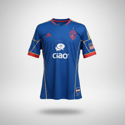 2013-2014 Colorado Rapids Buddle AWAY Kit Soccer Jersey Shirt adidas Medium Authentic