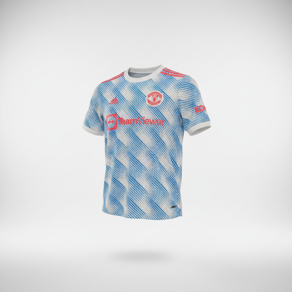 2021-2022 Manchester United Ronaldo AWAY Kit Soccer Jersey Football Shirt adidas Youth Medium Authentic