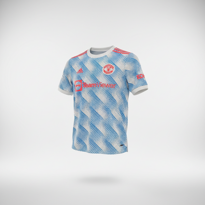 2021-2022 Manchester United Ronaldo AWAY Kit Soccer Jersey Football Shirt adidas Youth Medium Authentic