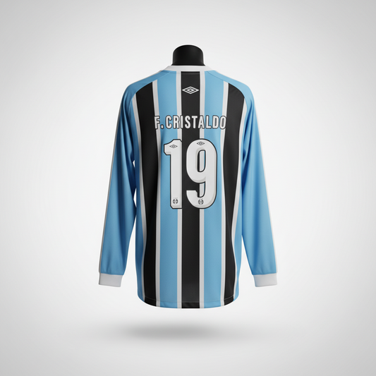 2022-2023 Grêmio F. Cristaldo HOME Kit Soccer Jersey Football Shirt Umbro Large Authentic