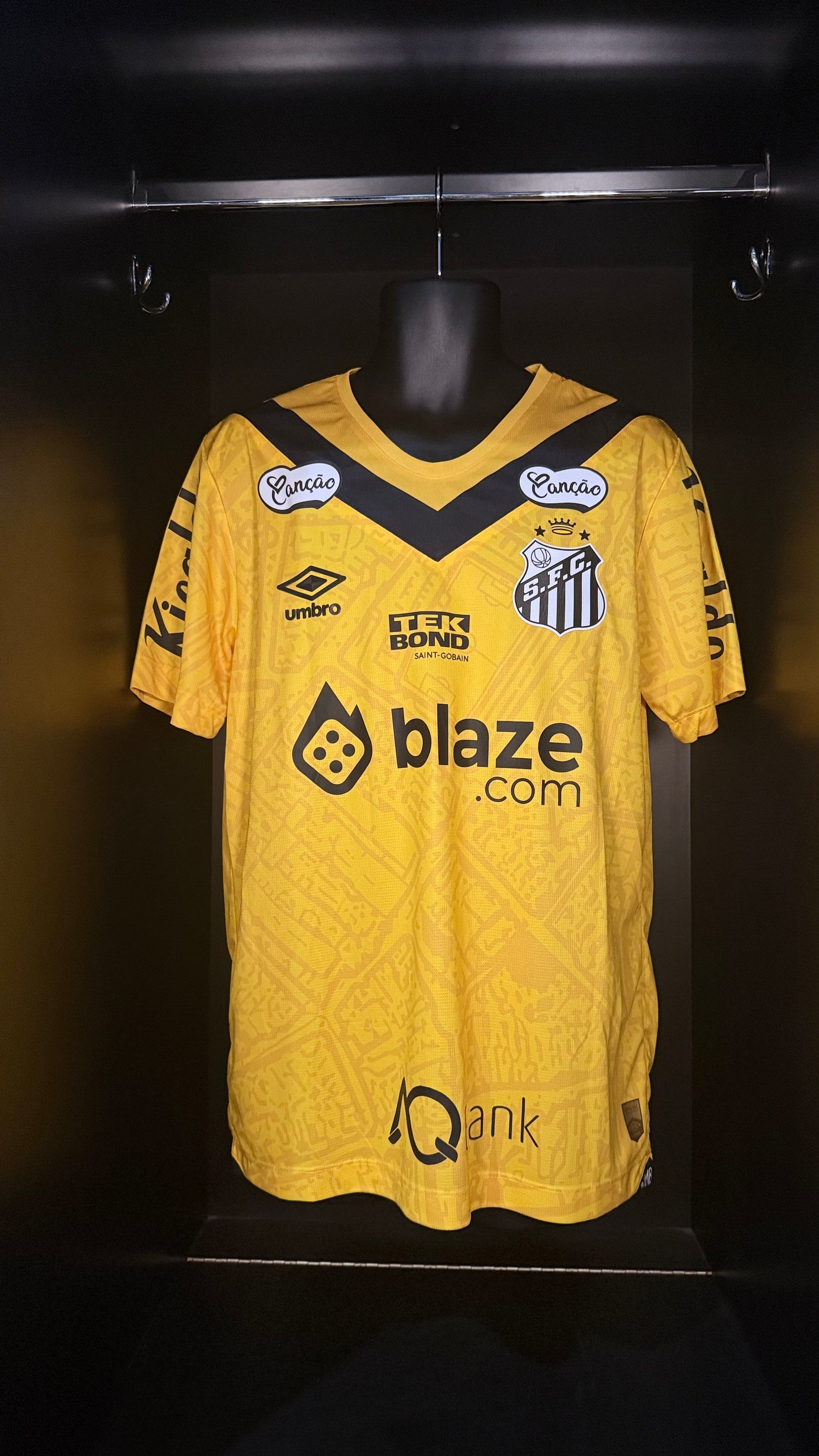 2024-2025 Santos Luan Peres THIRD Kit Soccer Jersey Football Shirt Umbro Large Authentic