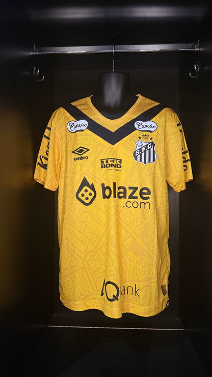 2024-2025 Santos Luan Peres THIRD Kit Soccer Jersey Football Shirt Umbro Large Authentic