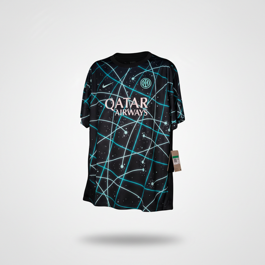 2025-2026 Inter Milan WARM-UP Kit Soccer Jersey Football Shirt Nike XL Authentic