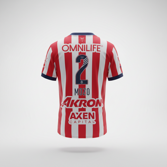 2024-2025 Chivas Guadalajara Mozo HOME Kit Soccer Jersey Football Shirt Puma Medium Authentic
