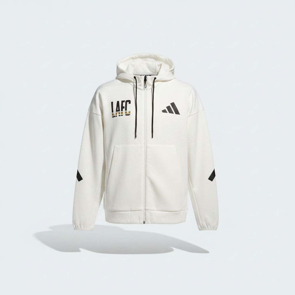 2024-2025 LAFC Track JACKET Soccer Jersey Football Shirt adidas Medium Authentic