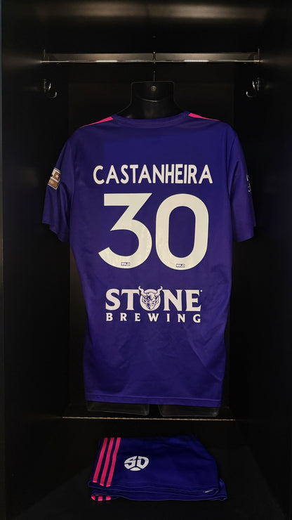 2021-2022 San Diego Loyal Castanheira GK Full Kit Soccer Jersey Football Shirt adidas Large Authentic