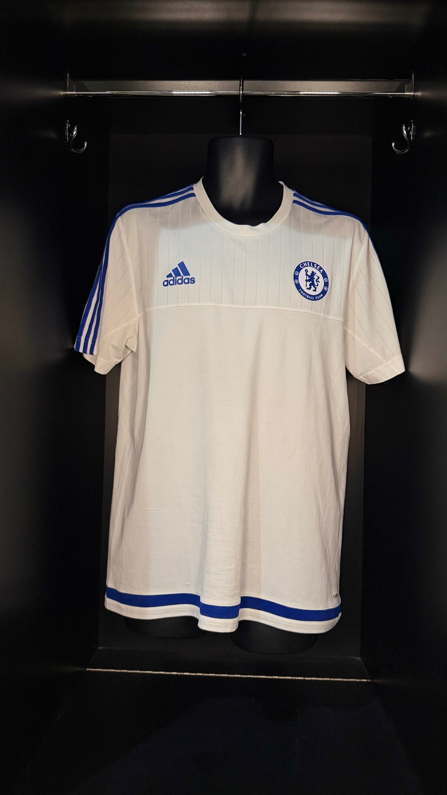 2015-2016 Chelsea TRAINING Kit Soccer Jersey Football Shirt Adidas Large Authentic