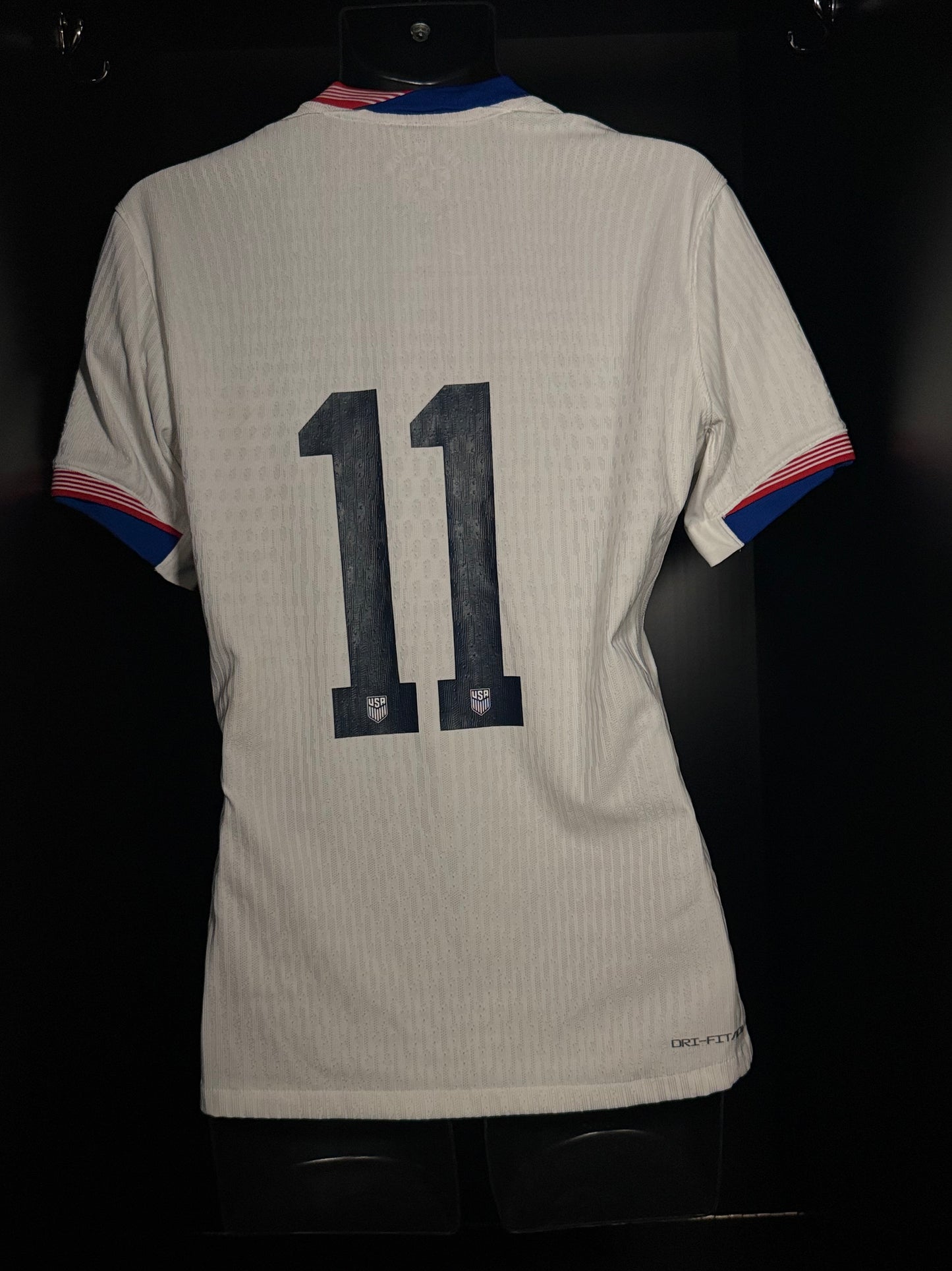 2024-2025 United States (USA) HOME Kit Soccer Jersey Shirt Nike Medium Authentic