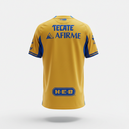 2025-2026 Tigres UANL HOME Kit Soccer Jersey Football Shirt adidas Large Authentic