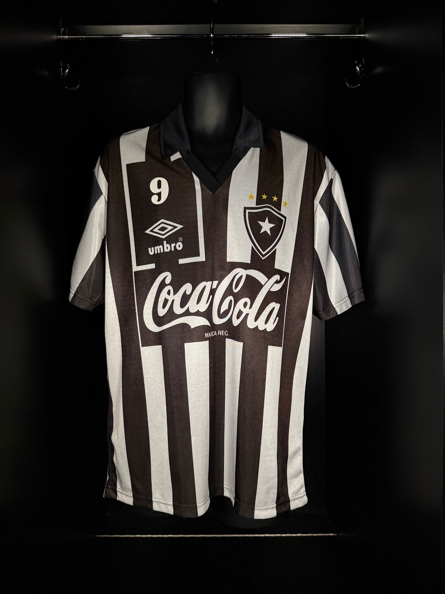 Botafogo #9 - Umbro - 1992/1993 - HOME Kit