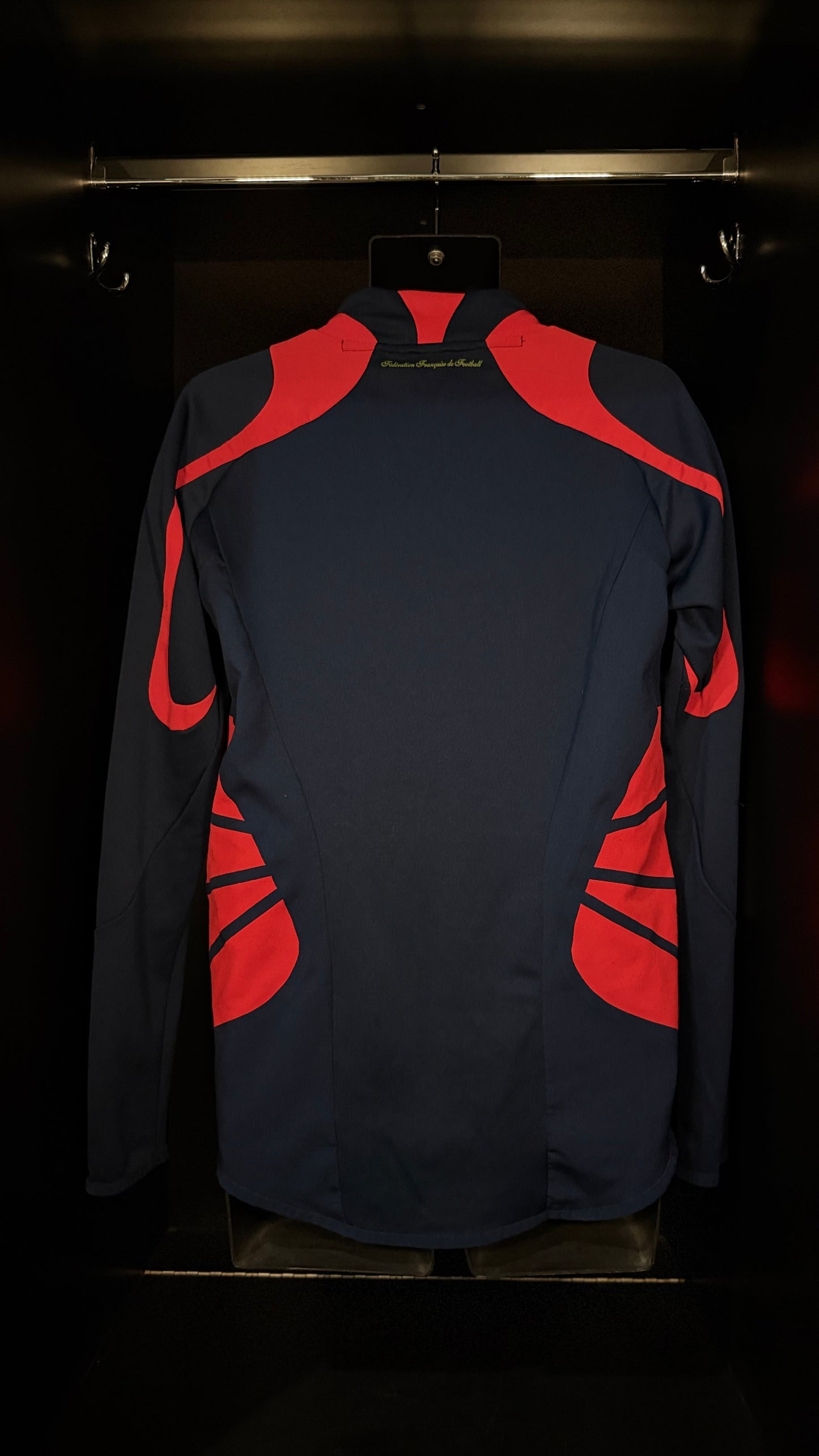 2007-2008 France TRAINING TOP Kit Soccer Football adidas Small Authentic