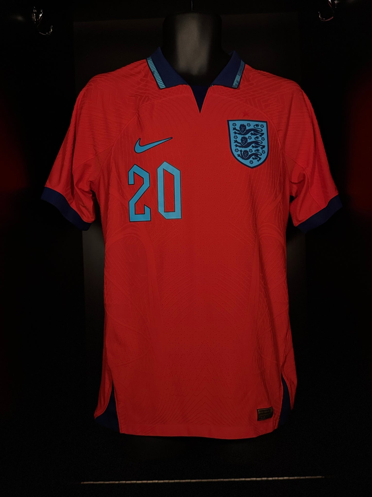 2022-2023 England Foden AWAY Kit Soccer Jersey Shirt Nike Small Authentic