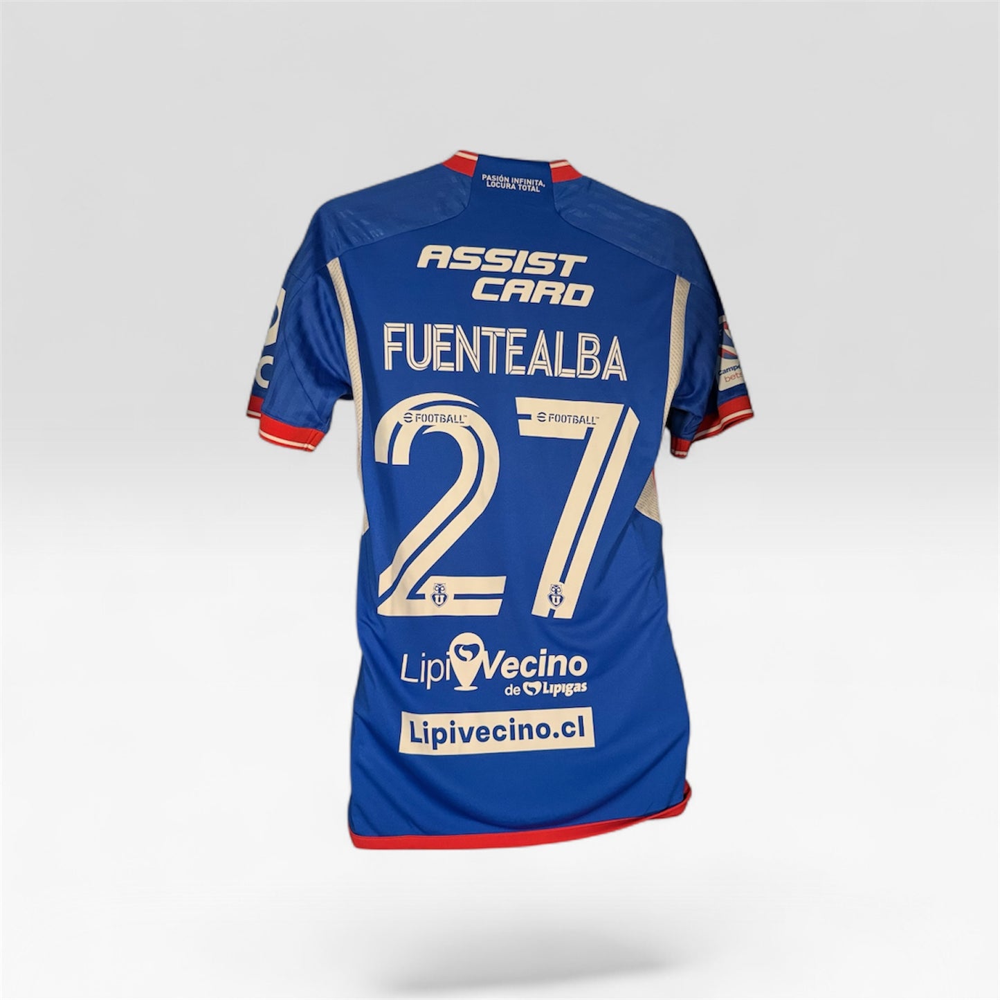 Universidad (U) de Chile Fuentealba #27 - 2023/2024 - HOME "Superclasico 193" Kit