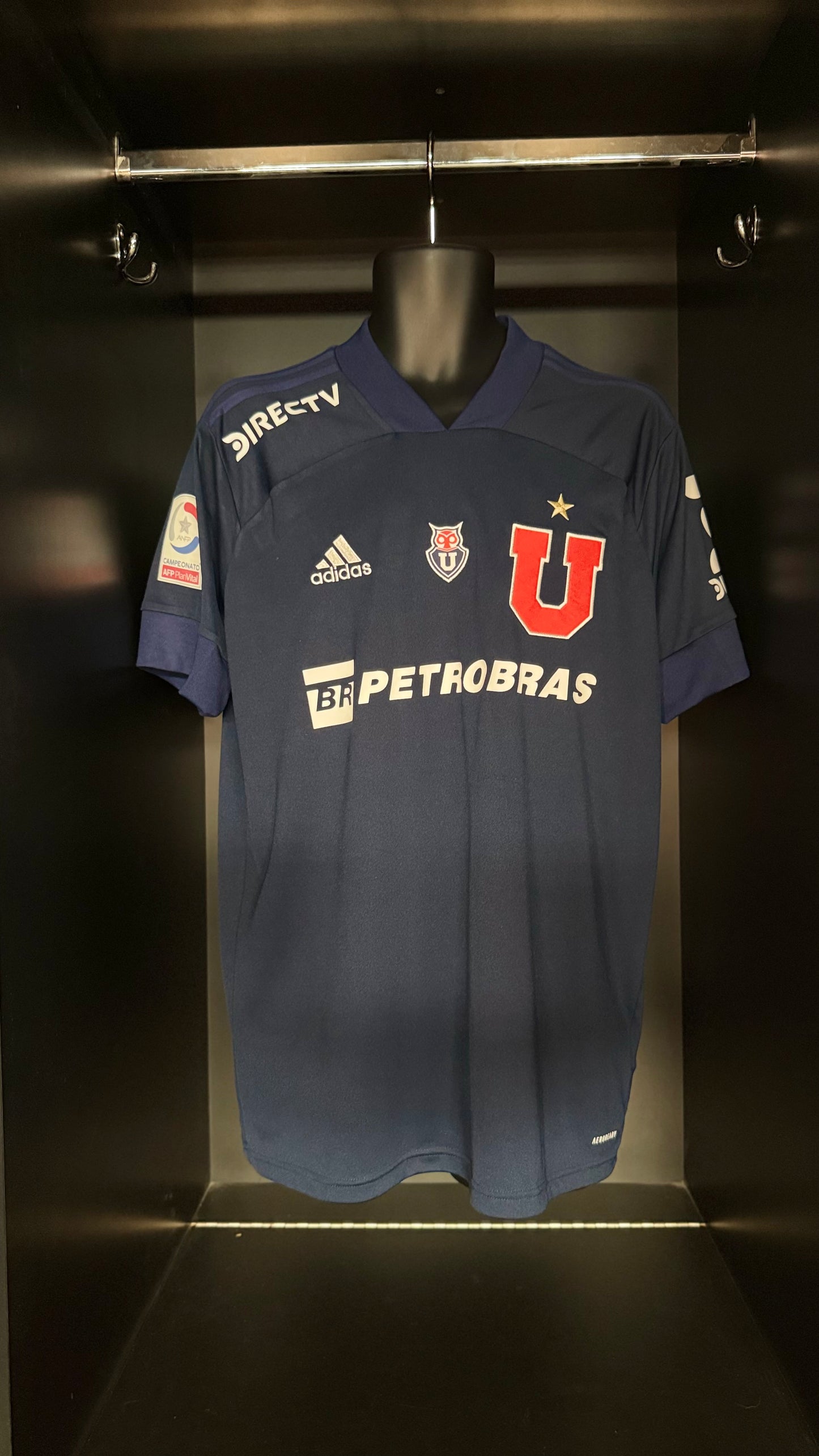 2020-2021 Universidad (U) de Chile HOME Kit Soccer Jersey Football Shirt adidas Large Authentic