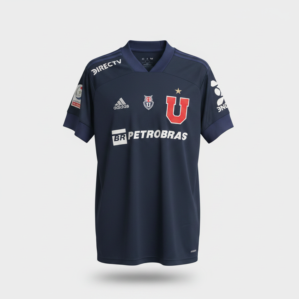 2020-2021 Universidad (U) de Chile HOME Kit Soccer Jersey Football Shirt adidas Large Authentic