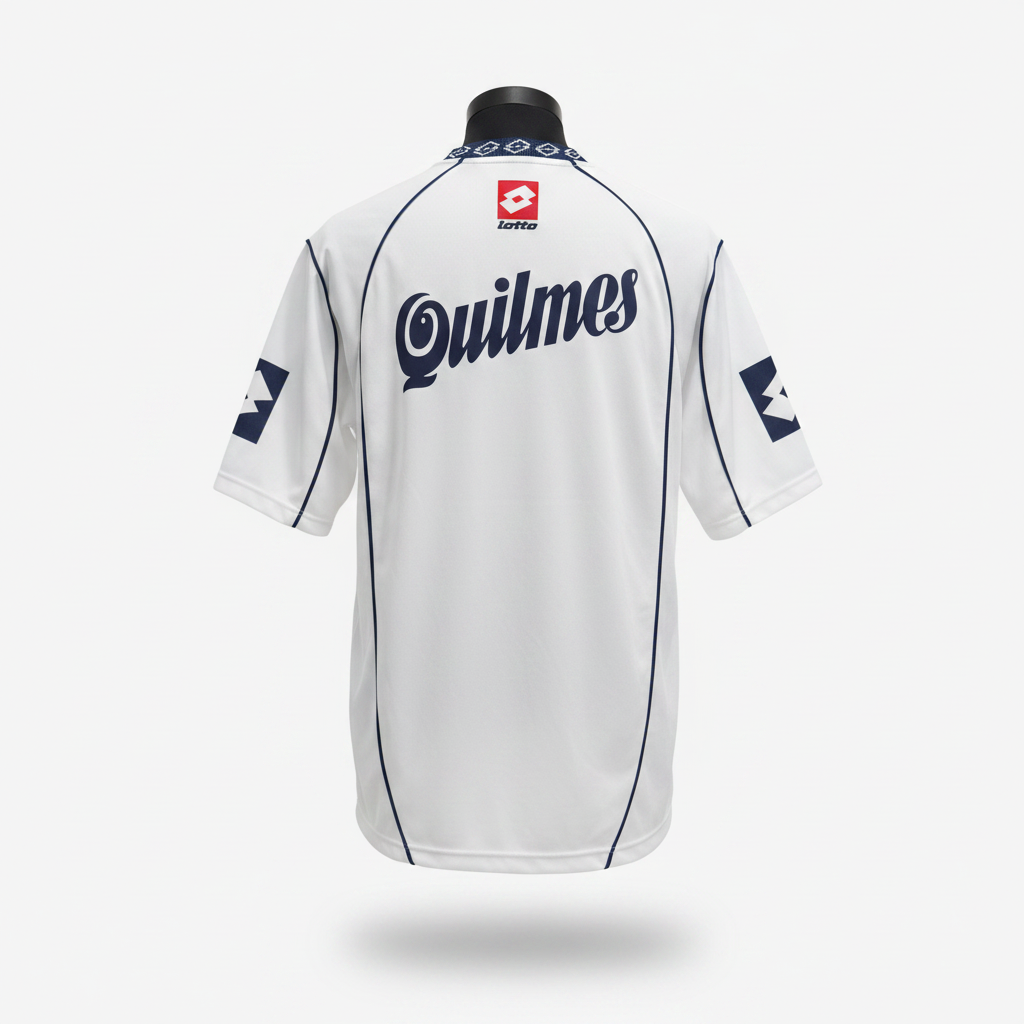 2004-2005 Quilmes HOME Kit Soccer Jersey Football Shirt Lotto Medium Authentic
