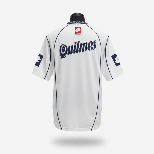 2004-2005 Quilmes HOME Kit Soccer Jersey Football Shirt Lotto Medium Authentic