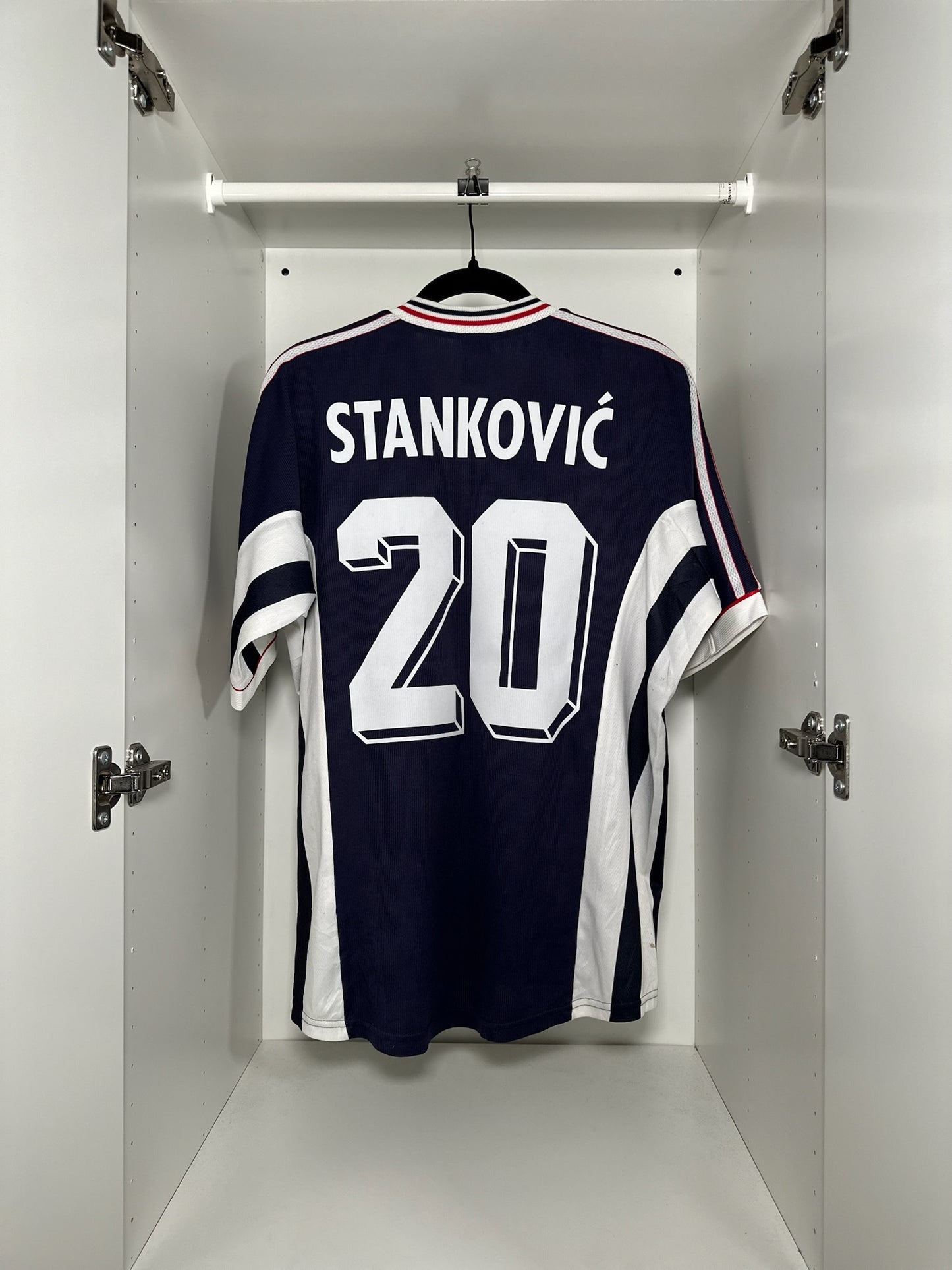 Yugoslavia Stankovic #20 - adidas - 1998/1999 - HOME Kit