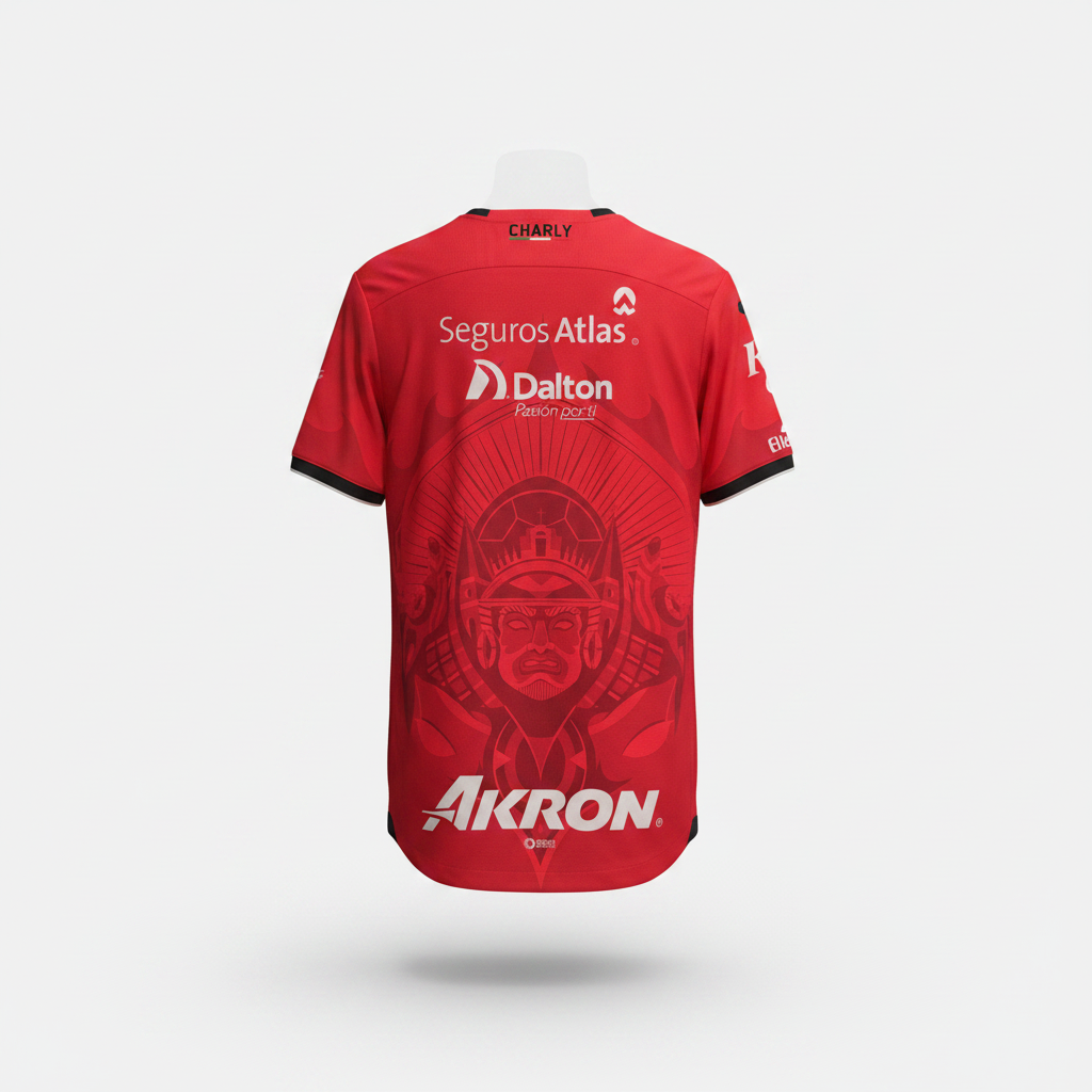 2024-2025 Atlas THIRD Kit Soccer Jersey Football Shirt Charly XL Authentic
