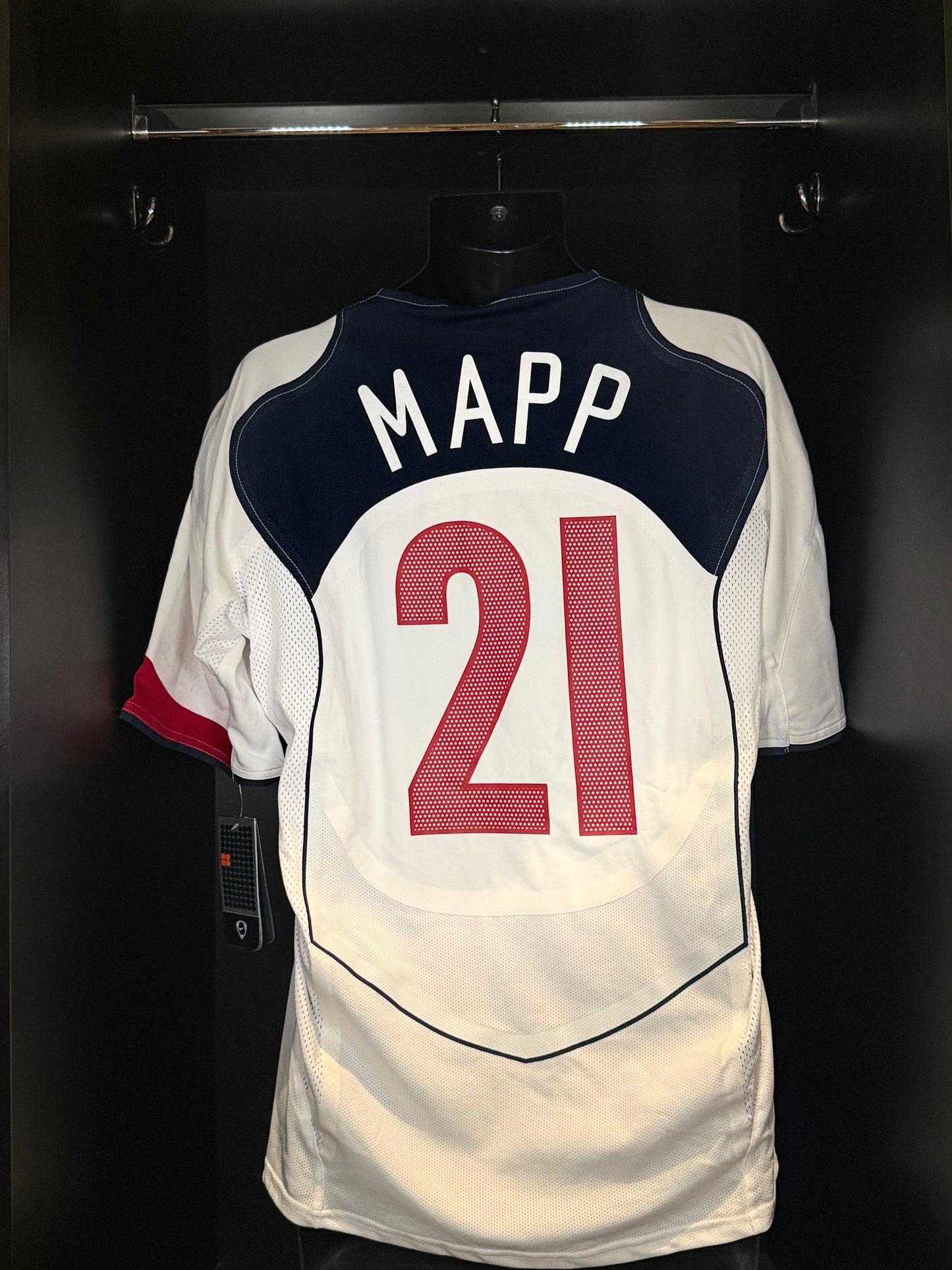 2004-2005 United States (USA) Mapp HOME Kit Soccer Jersey Football Shirt Nike Large Authentic