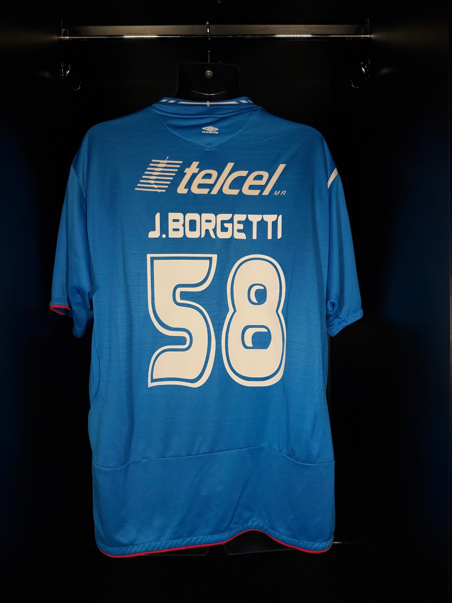 Cruz Azul J. Borgetti #58 - Umbro - 2007/2008 - HOME Kit
