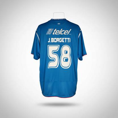 Cruz Azul J. Borgetti #58 - Umbro - 2007/2008 - HOME Kit