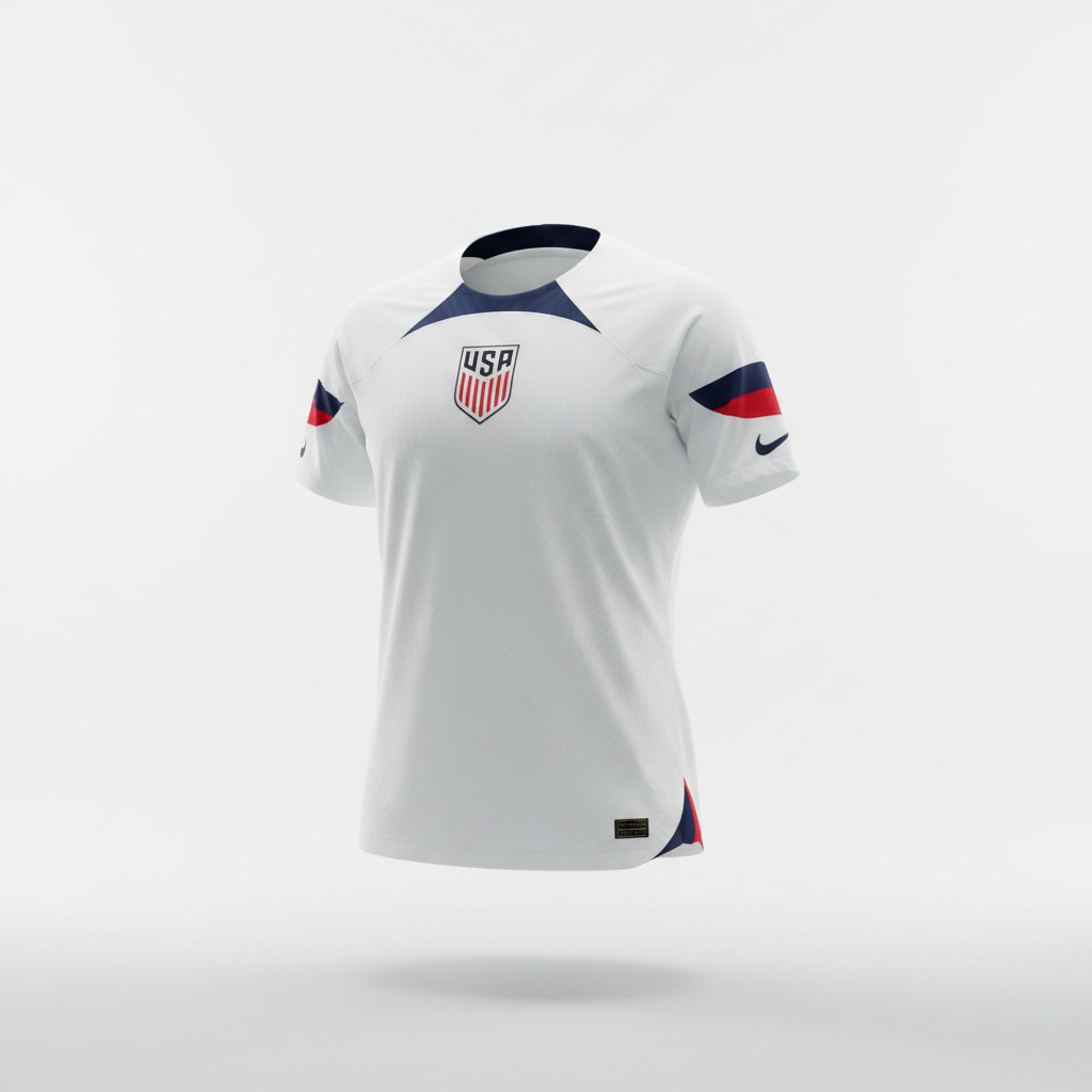 2022-2023 United States HOME Kit Soccer Jersey Football Shirt Nike Medium Authentic