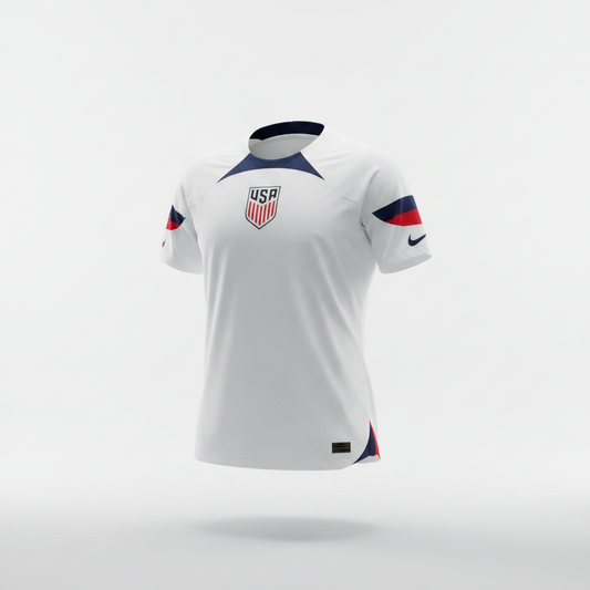 2022-2023 United States HOME Kit Soccer Jersey Football Shirt Nike Medium Authentic