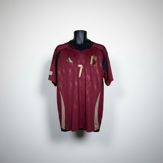 2024-2025 Belgium De Bruyne HOME Kit Soccer Jersey Shirt adidas XL Authentic