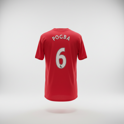 2016-2017 Manchester United Pogba HOME Kit Soccer Jersey Football Shirt adidas Large Authentic
