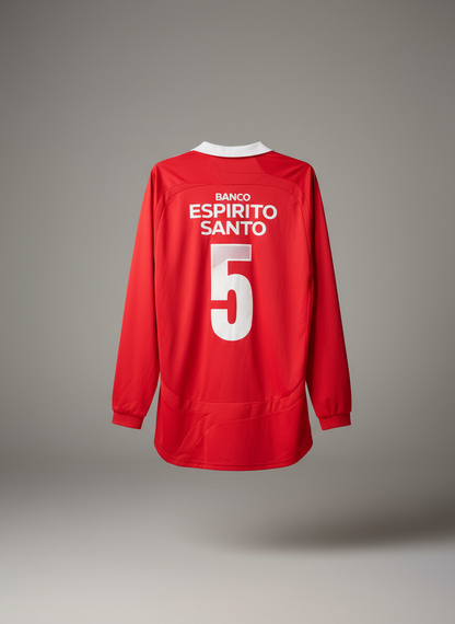 Benfica #5 - adidas - 2007/2008 - HOME Kit