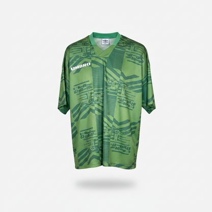 1995-1996 Bolivia TEMPLATE Kit Soccer Jersey Football Shirt Umbro XL Authentic
