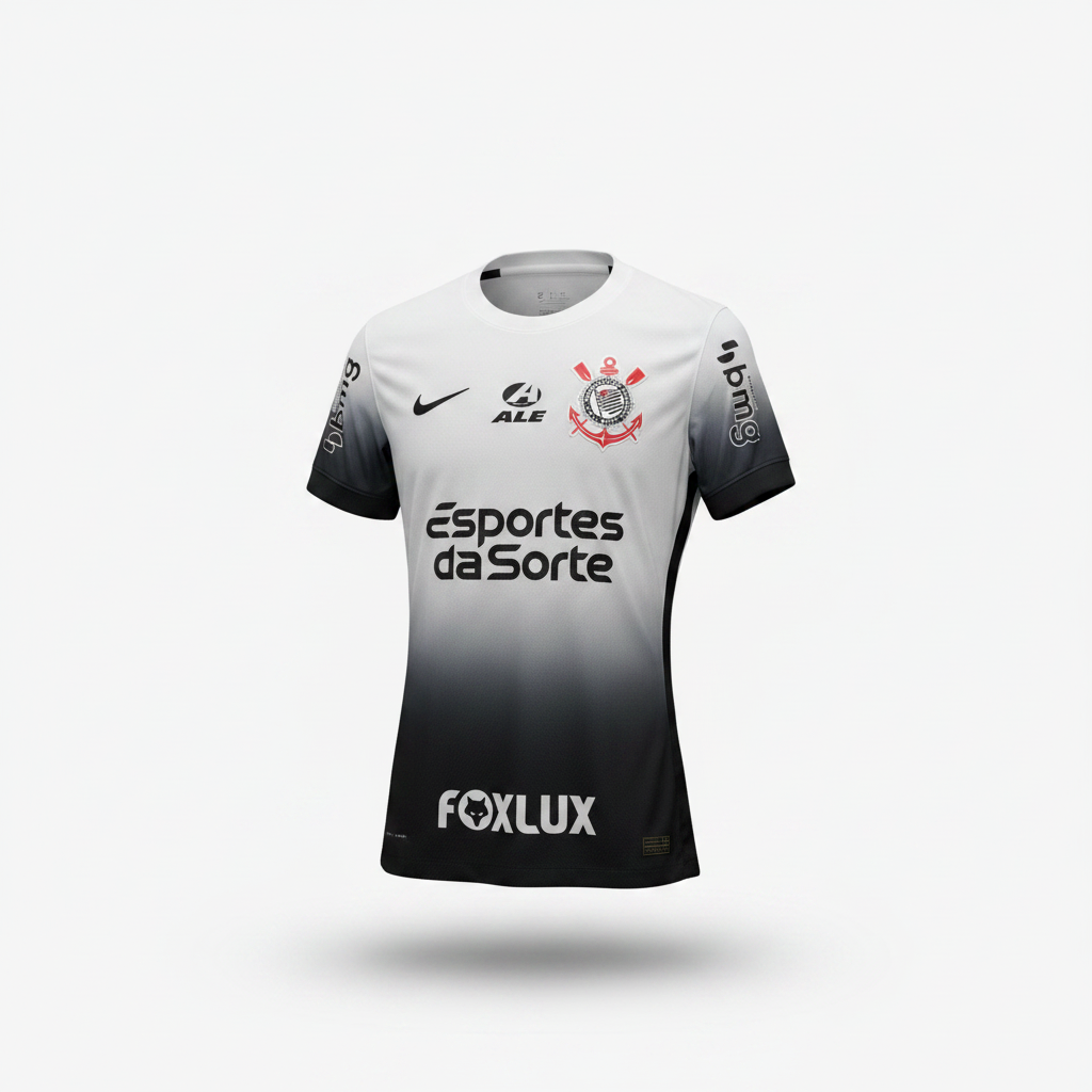 2024-2025 Corinthians Memphis HOME Kit Soccer Jersey Football Shirt Nike Medium Authentic