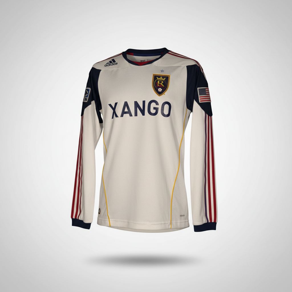 2010-2011 Real Salt Lake Beckerman AWAY Kit Soccer Jersey Shirt adidas Small Authentic