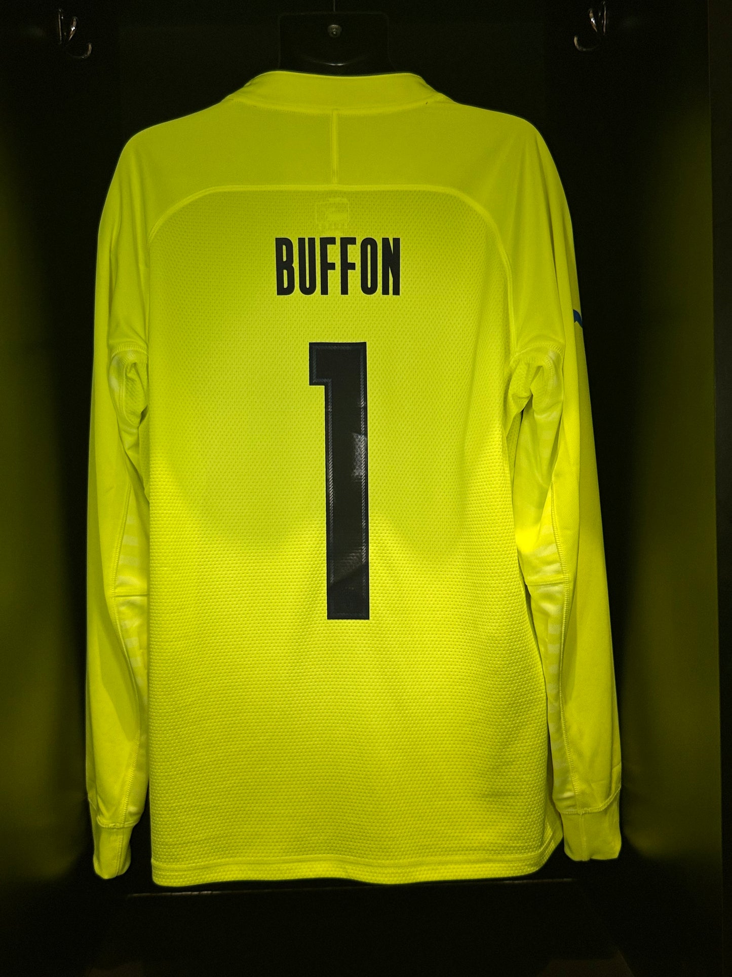 2014-2015 Italy Buffon GK Kit Soccer Jersey Football Shirt Puma XL Authentic